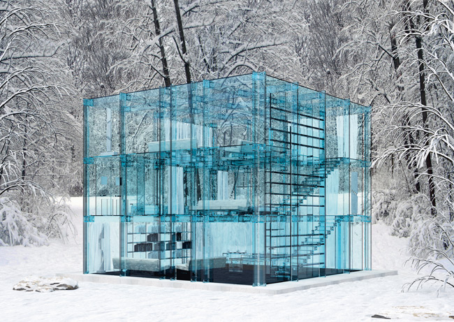 Θα ζούσατε σε ένα σπίτι φτιαγμένο 100% από γυαλί;