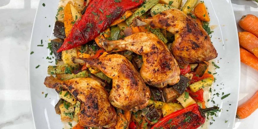 Η συνταγή της ημέρας: Κοτόπουλο στη γάστρα με λαχανικά