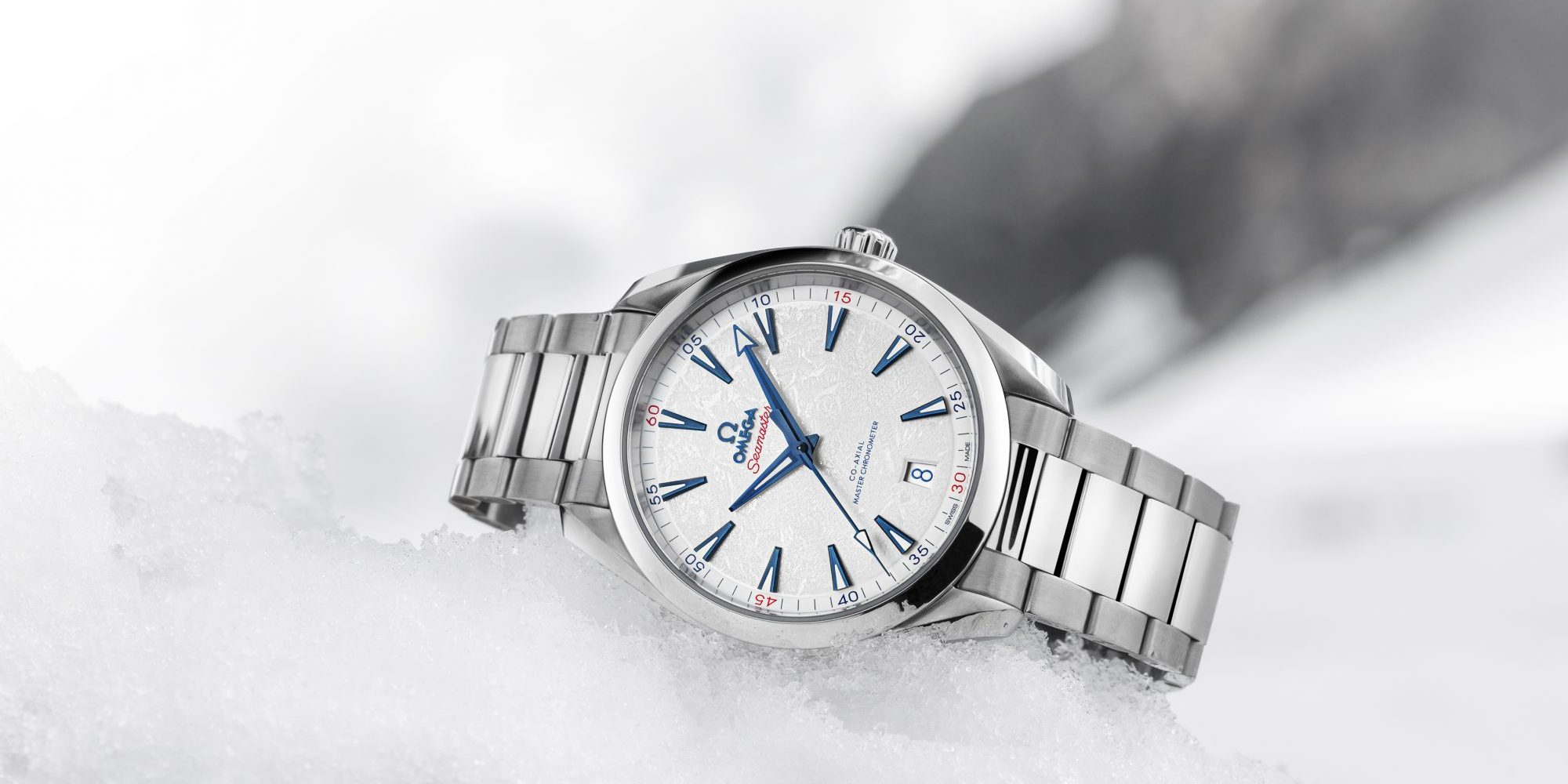 H OMEGA εμπνεύστηκε από το πάγο το ρολόι που δημιούργησε για τους Αγώνες Beijing 2022