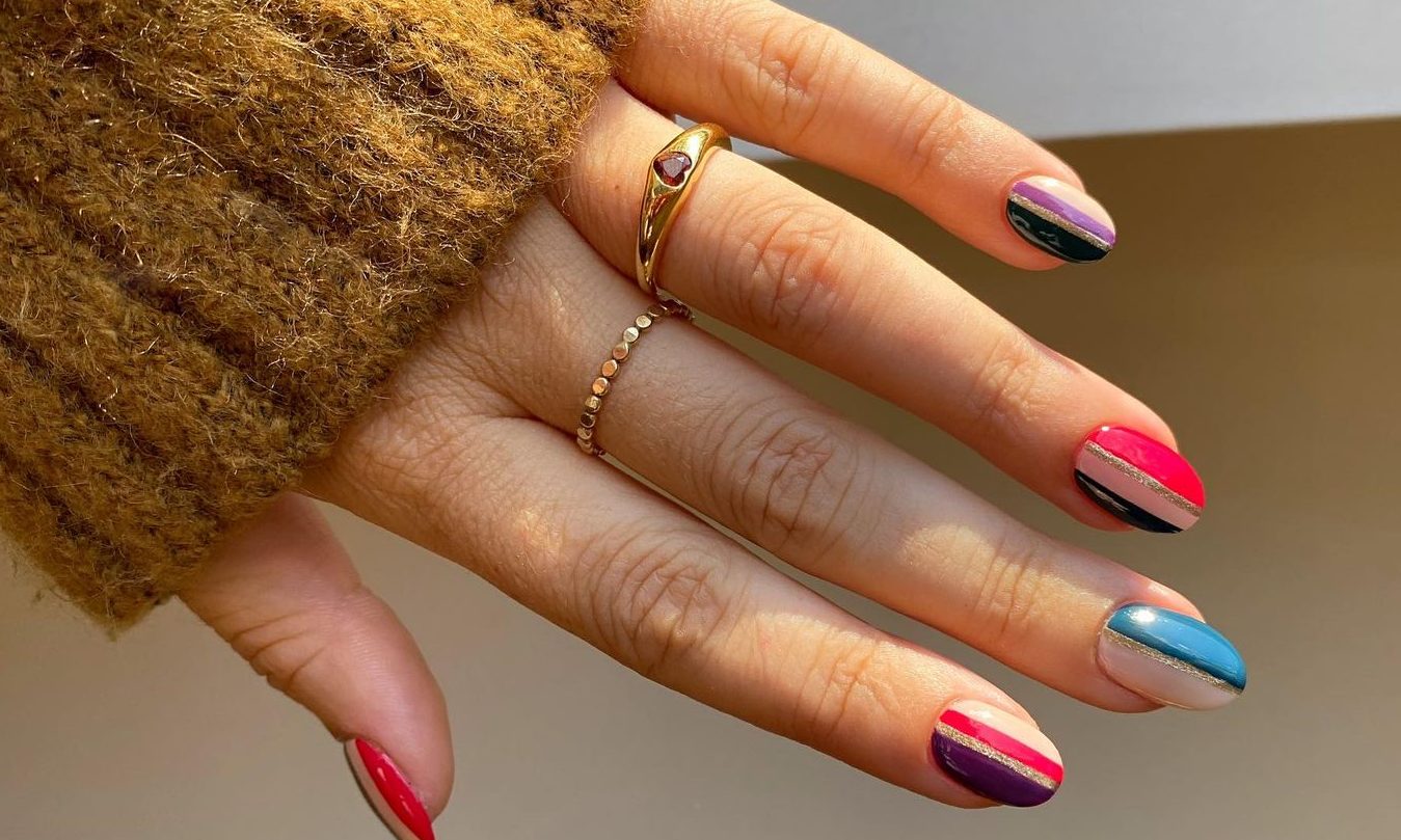 Colorful nails: Έχουν θέση και στα μανικιούρ του χειμώνα