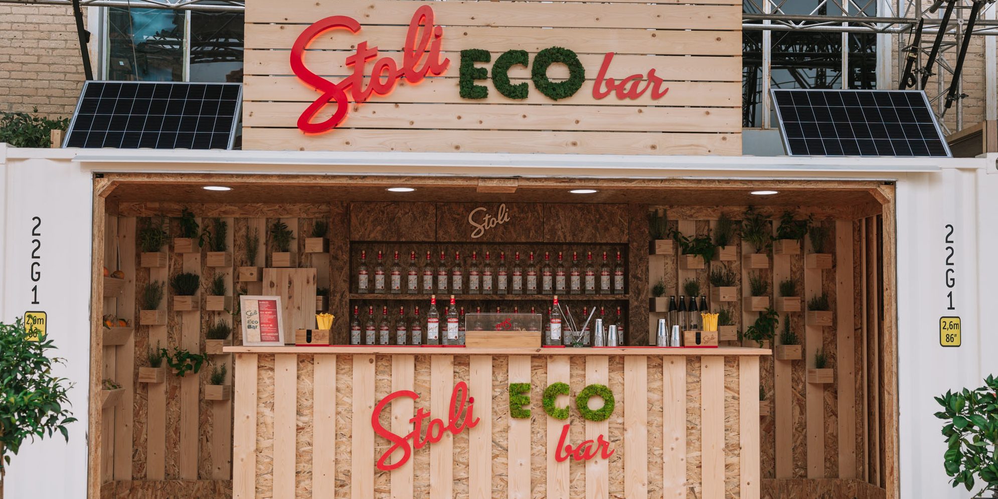 Το πρώτο Eco Bar στην Ελλάδα γίνεται πραγματικότητα από την Stoli Vodka
