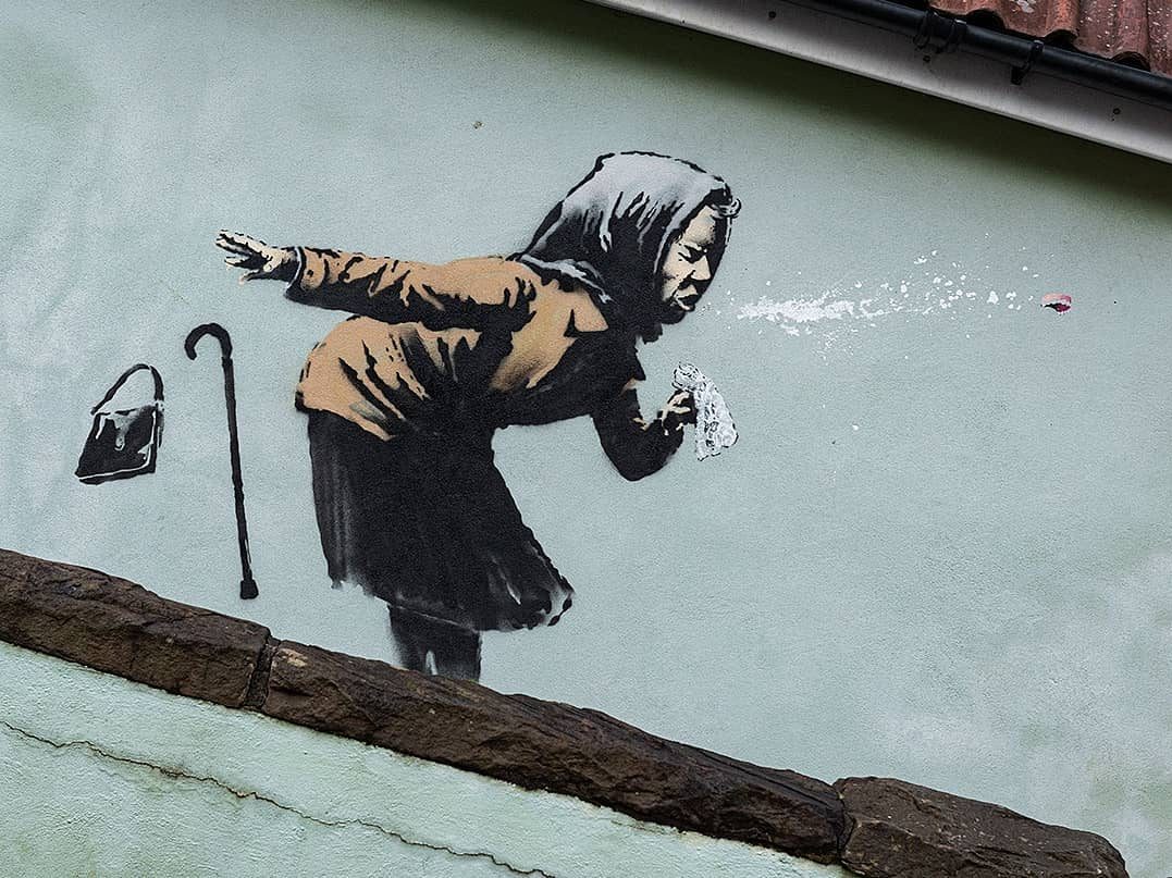 Θες να αγοράσεις ένα έργο του Banksy; Μπορείς απλά να αγοράσεις το κτήριο