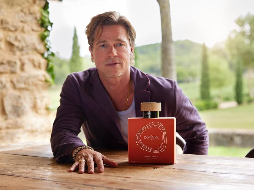 Ο Brad Pitt λανσάρει το δικό του premium brand καλλυντικών «Le Domaine»